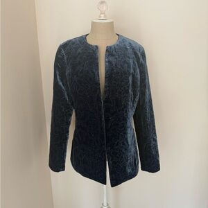 Elegant  Blue Women's Jacket